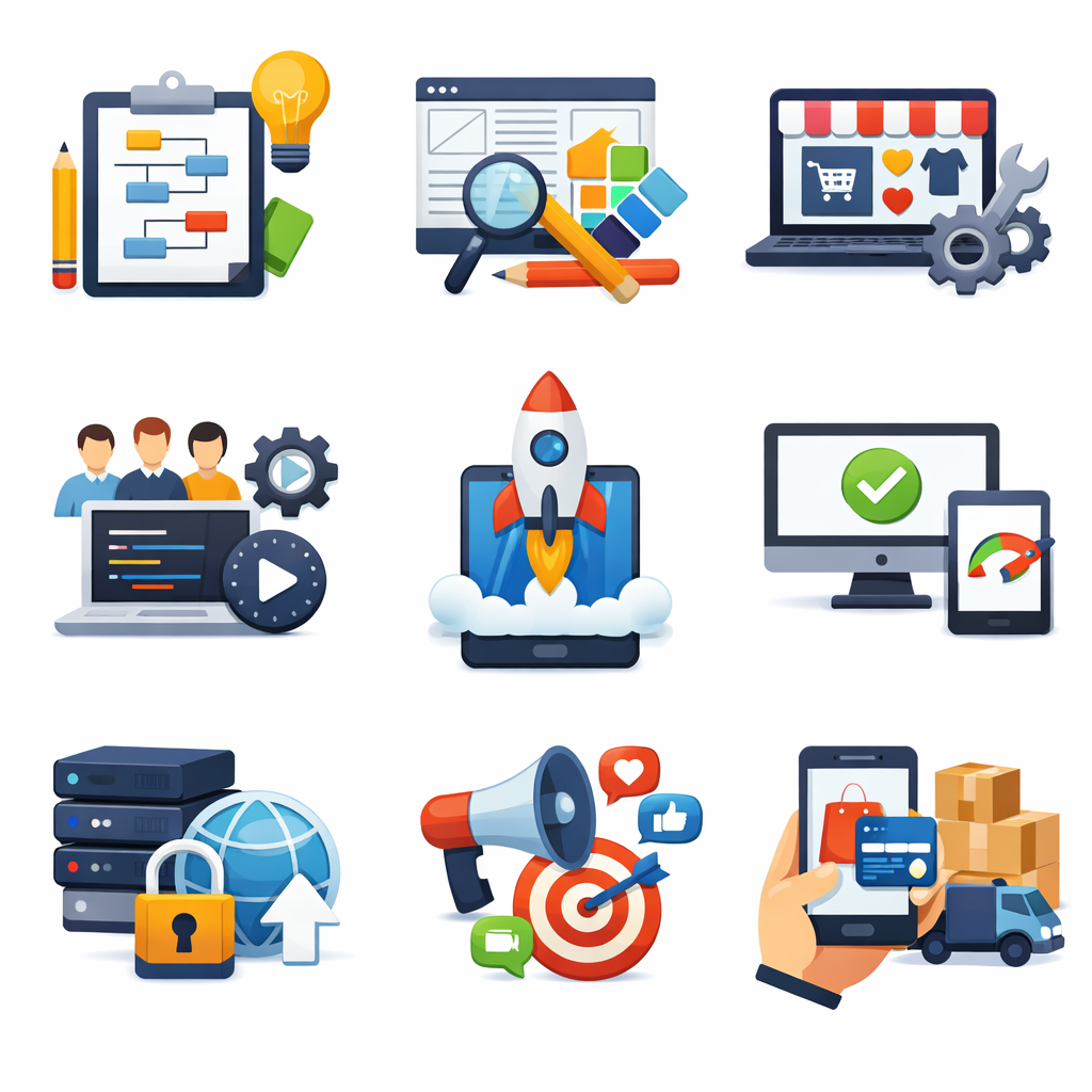 Этапы разработки интернет-магазина