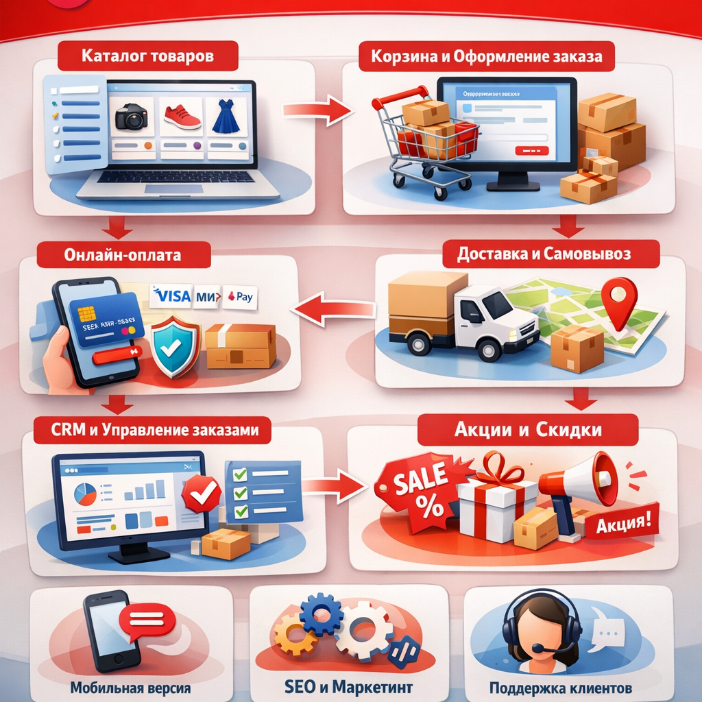 Функционал Битрикс